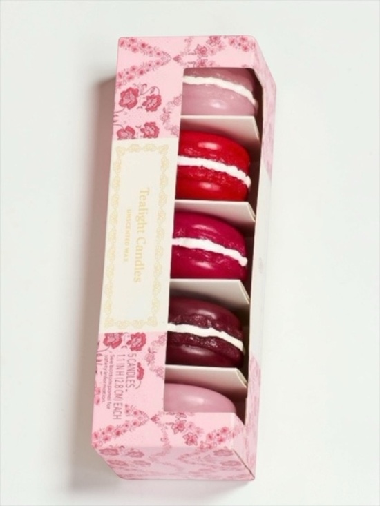 Threshold Other - Threshold Macaron Tealight Candles Set Pink Dessert Candles NWT/NIB